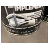 MIL 4 - Krylon Farm & Implement Enamel - International Harvester White 32 fl oz (Lot of 2)