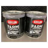 MIL 4 - Krylon Farm & Implement Primer Sandable Gray - 32 oz (946 mL) (Lot of 2)