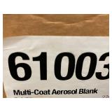 VT 3 - SEM 61003 Multi-Coat Aerosol Blank - Aerosol Can for Enamel/Lacquer/Urethane (Lot of 12)