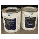 MIL 3 - PPG Concept DMC929 2K Mixing Base Color Light Red Oxide - 1 U.S. Quart (Lot of 2)