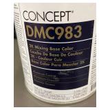 MIL 2 - Concept DMC983 2K Mixing Base Color - Aluminum Coarse - 1 Quart (Lot of 2)