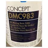 MIL 2 - AkzoNobel DynaCoat Basecoat SB MM C91 - Concept DMC983 2K Mixing Base Color (Lot of 2)