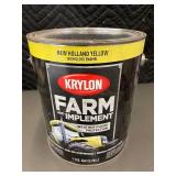 MAD 4 - Krylon Farm & Implement Weather Guard New Holland Yellow High-Gloss Enamel 1 gal