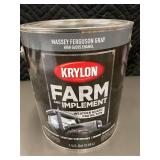 MIL 4 - Krylon Farm Implement Paint - Weather Guard Protection - Massey Ferguson Gray - 1 Gal