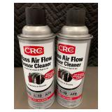 MAD 1 - CRC Mass Air Flow Sensor Cleaner 11 oz - (Lot of 2)