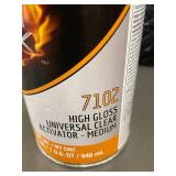 MAD 2 - High Tech 7102 High Gloss Universal Clear Activator - Medium 32 oz