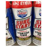 MIL 3 - Lucas Sure Start Premium Starting Fluid 10.7 oz - 50% Ether (Lot of 3)