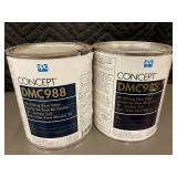 MIL 2 - PPG Concept DMC988 2K Mixing Base Color - Rose - 1 Qt (Lot of 2 Quarts)