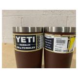 LOT OF 3 YETI Rambler 20oz Insulated Tumbler (Missing Lids)