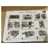 42 in. Collapsible Large Live Animal Cage Trap