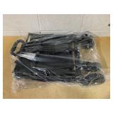 Wagons Carts Foldable with Wheels,Portable Utility 220lbs Collapsible Wagon Cart for Grocery,Sports,Garden,Beach,Shopping,Camping(Black)