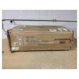 Costway Set Of 2 Bar Stools Black & Brown