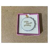LOT OF 7 Little Words Project "Let Them" & "Keep Going" Beaded Bracelet Boxed - Honeydew Kiss