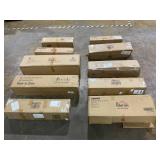 LOT OF 10 Miscellaneous Christmas Trees