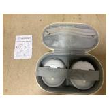 Momcozy M5 Hands-Free Wearable Breast Pump, Double-Sealed Flange for Baby-Like Comfort, 3 Modes & 9 Suction Levels, Portable Electric Pump  24mm, 2-Pack Quill Gray (Used)