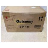 Outsunny 12PCs Grass Wall Panels, 20" x 20" Artificial Grass Wall Decor, Greenery Backdrop Panels Wall for Outdoor, Indoor, Garden, Fence, Backyard, Dark Green