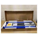 Soozier Gymnastics Bar for Kids, Adjustable Height Kip Bar for Home, Blue (Maybe Missing Hardware)