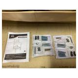 HOMCOM Modern Bar Stools, Tufted Upholstered Barstools, Pub Chairs with Back, Rubber Wood Legs for Kitchen, Dinning Room, Set of 2, Beige