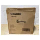 Outsunny 4 Pieces Cantilever Patio Umbrella Base, Outdoor Offset Umbrella Weights, 176 lbs Capacity Water or 264 lbs Capacity Sand Plates Set, Black