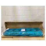 Outsunny Patio Umbrella 15ft Double-Sided Outdoor Market Extra Large Umbrella with Crank Handle for Deck, Lawn, Backyard and Pool, Blue