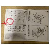 Outsunny Raised Garden Bed with Legs and Cover, Metal Elevated Planter Box with Bottom Shelf and Liner for Vegetables, Cream (Maybe Missing Hardware. Missing Part: Part "9" In Manual)