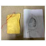 CHINNLUU Foldable Hanging Egg Chair with Stand Up to 400lbs, Indoor Outdoor Wicker Egg Swing, All-Weather Rattan Egg Chair, No Rain Cover, Waterproof Cushion, UV Resistant