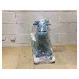 Qaba Kids Plush Ride-On Rocking Horse with Bear Toy, Children Chair with Soft Plush Toy & Fun Realistic Sounds, Blue