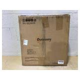 Outsunny Lighted Reindeer Christmas Decorations, 3-Piece Light Up Christmas Deer Family Set with 2 Modes for Outdoor, Silver