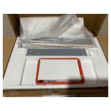 Qaba Easel for Kids, Art Easel w/ Paper Roll, Double Sided Whiteboard & Chalkboard with 2 Storage Boxes