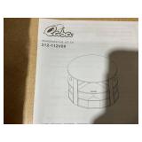 Qaba 5 Piece Kids Table and Chairs Set with Storage for Art, Craft, Drawing, Playroom, Classroom, Nursery, White