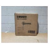 Outsunny Square Patio Umbrella Base Holder, Heavy Duty Outdoor Umbrella Stand Base, Filled Up to 55lbs with Stand or 44lbs with Water for Garden, Poolside, Brown