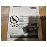 HOMCOM 27" Freestanding Electric Fireplace with Mantel, 1400W Replaceable Fireplace Insert Heater with Timer, Black