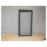 PawHut Large Wooden Rabbit Hutch Small Animal Habitat Enclosure Outdoor Run and Lockable Doors - Gray (Slightly Used)