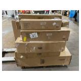 LOT OF 11 Miscellaneous Christmas Trees