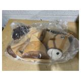 Qaba Battery Powered Electric Ride on Pony, 6V Ride on Horse w/ with Music Forward, PU Wheels, Aged 18-36 Months, Brown