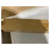 HOMCOM Kitchen Island Cart, Rolling Island Table with Solid Wood Top, Trolley Cart with Drawer, Storage Cabinet & Towel Rack, Gray