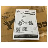 Aosom Youth Scooter Kick Scooter for Kids 5+ with Adjustable Handlebar 16" Front and 12" Rear Dual Brakes Inflatable Wheels, Blue (Minor Transit Damage)