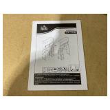 HOMCOM Over the Toilet Storage Cabinet, Over Toilet Bathroom Organizer with 3 Compartments, 4 Open Shelves, Distressed Brown