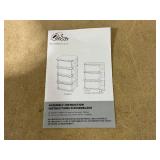 Qaba 4 Tier Kids Storage Unit, Toy Organizers and Storage with 4 Drawer Chest for Kids Bedroom Nursery Kindergarten Living Room for Boys Girls Toddlers, Pink (Slightly Used)