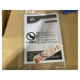 HOMCOM Folding Computer Desk, Foldable Desk with Storage Bag, Shelf and Wheels for Small Spaces, Home Office, Black