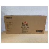 HOMCOM Sideboard Buffet Cabinet, Coffee Bar Cabinet with 2 Doors and Adjustable Shelves, Console Table for Kitchen Entryway Living Room, Black