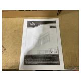 HOMCOM Sideboard Buffet Cabinet, Coffee Bar Cabinet with 2 Doors and Adjustable Shelves, Console Table for Kitchen Entryway Living Room, Black