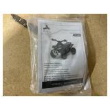 Aosom NO Power Kids Ride On Push Car, Ride Racer, Foot-to-floor Sliding Car, Walking ATV Toy with Music, Lights, for 1.5-3 Years Old, Pink