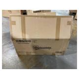 Outsunny Outdoor Rocking Chair Patio Set of 2, Oversized Rocking Papasan Chairs with Cushions for Garden Porch, 265 lbs., Black