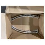 Outsunny Outdoor Rocking Chair Patio Set of 2, Oversized Rocking Papasan Chairs with Cushions for Garden Porch, 265 lbs., Black