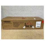 HOMCOM Storage Bench with Wooden Legs and Padded Seat, 120 kg Load Capacity, Oval Storage Ottoman, Beige