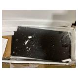 HOMCOM L Shaped Computer Desk, 180° Rotating Corner Desk with Storage Shelves, Drawer and Cabinet, Study Workstation for Home Office, Black