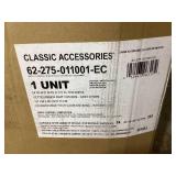 Classic Accessories Outdoor Bench Cushion, Moon Mist, Stripe, 54" W x 18" D x 5" Thick, Outdoor Bench, Bench Cushions, Outdoor Cushions