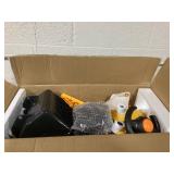 HOMCOM 3 in 1 Ride On Toy Bulldozer Digger Tractor Pulling Cart Pretend Play Construction Truck