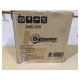 Outsunny 97" x 65" x 26" Weatherproof Outdoor Sectional Patio Furniture Cover with Ultimate Weather Protection, Gray